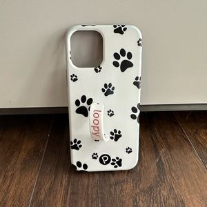 iPhone 12pro Loopy paw print case